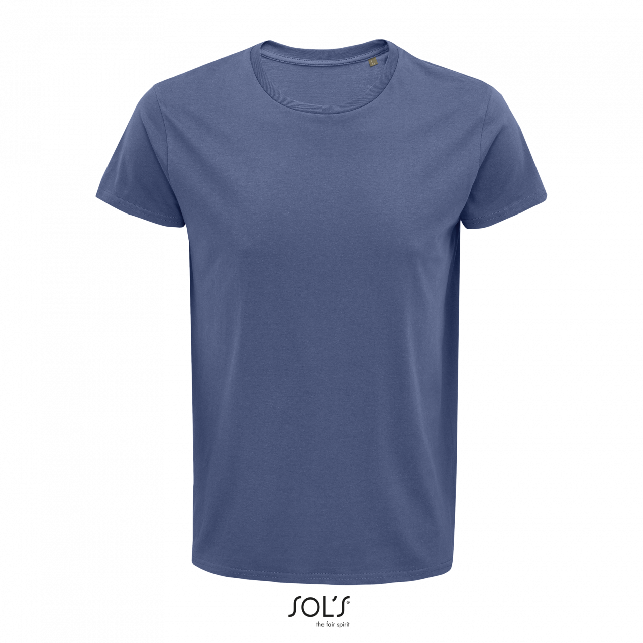 SOL'S CRUSADER MEN - ROUND-NECK FITTED JERSEY T-SHIRT - Denim - colorimageurl