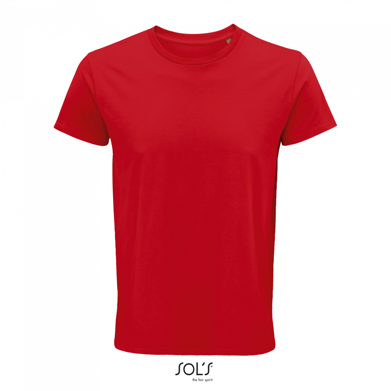 SOL'S CRUSADER MEN - ROUND-NECK FITTED JERSEY T-SHIRT - Red - colorimageurl