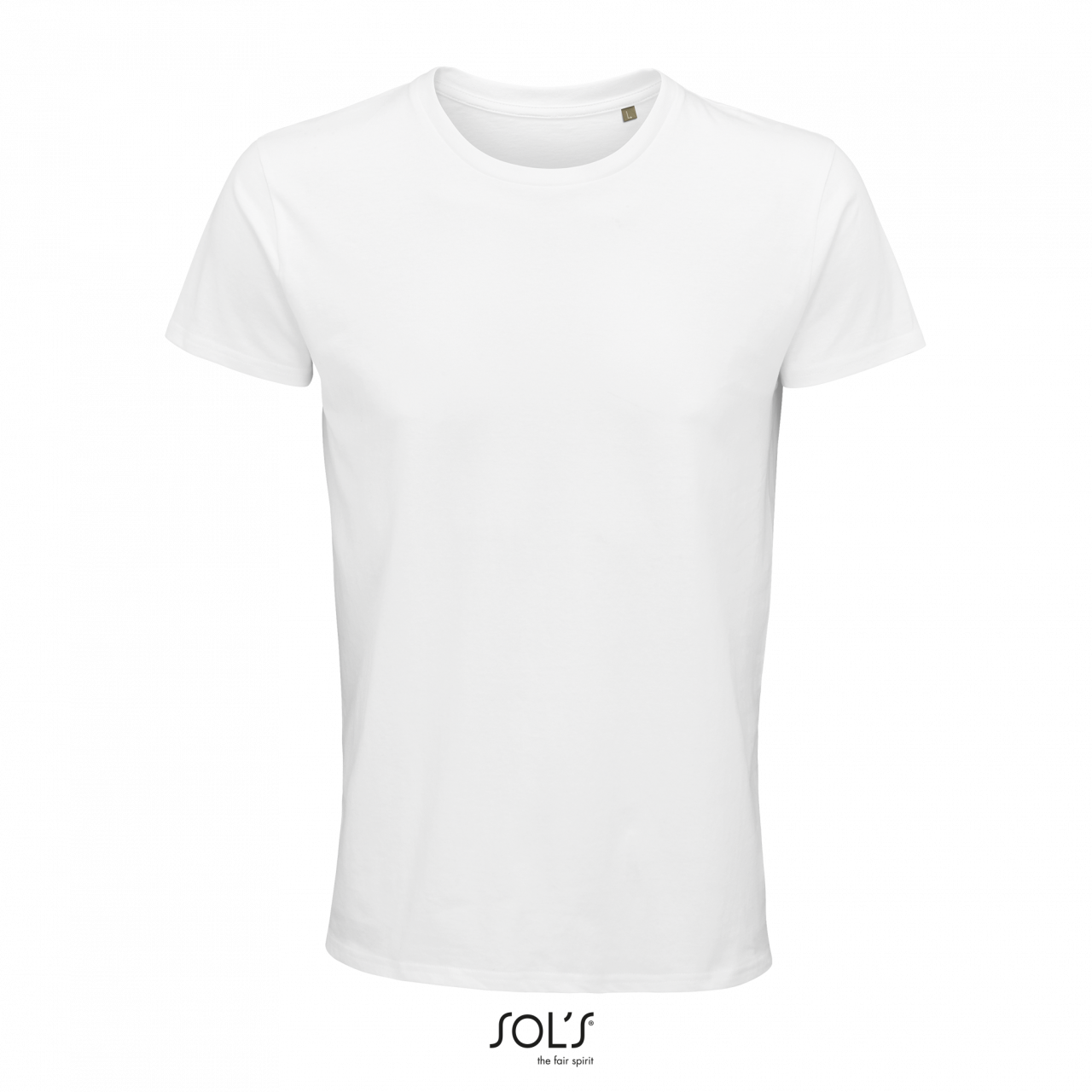 SOL'S CRUSADER MEN - ROUND-NECK FITTED JERSEY T-SHIRT - White - colorimageurl