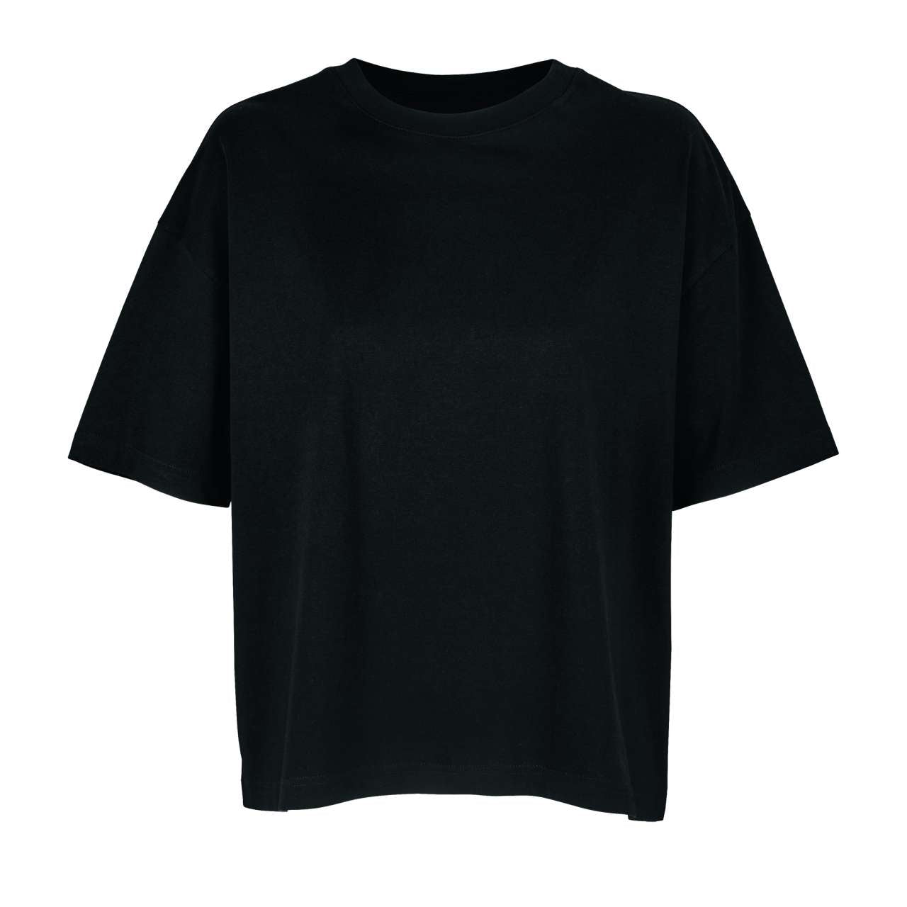 SOL'S BOXY WOMEN'S OVERSIZED T-SHIRT - Deep Black - colorimageurl