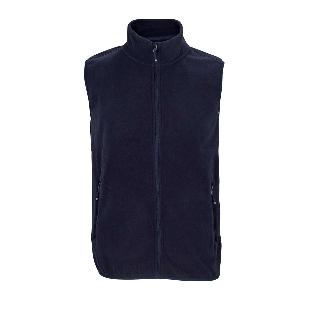 SOL'S FACTOR BW - UNISEX MICROFLEECE ZIP BODYWARMER - Navy - colorimageurl