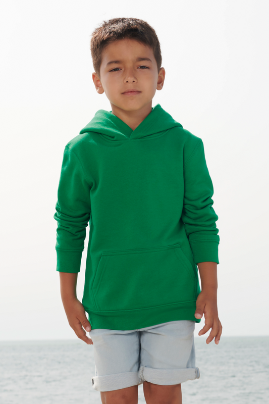 SOL'S CONDOR KIDS' - HOODED SWEATSHIRT - Black - modelimageurl
