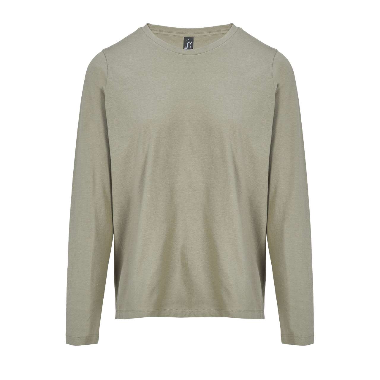 SOL'S MONARCH WOMEN - LONG SLEEVE T-SHIRT WITH ROUND NECK - Khaki - colorimageurl