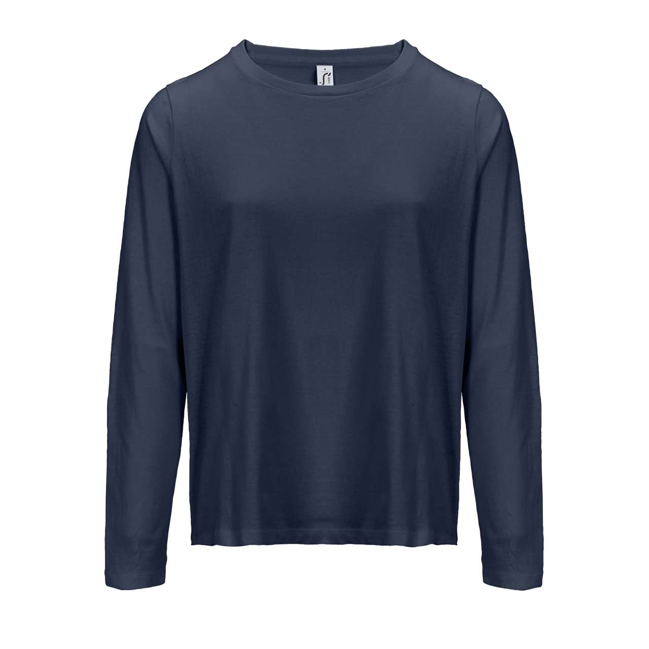 SOL'S MONARCH WOMEN - LONG SLEEVE T-SHIRT WITH ROUND NECK - Navy - colorimageurl
