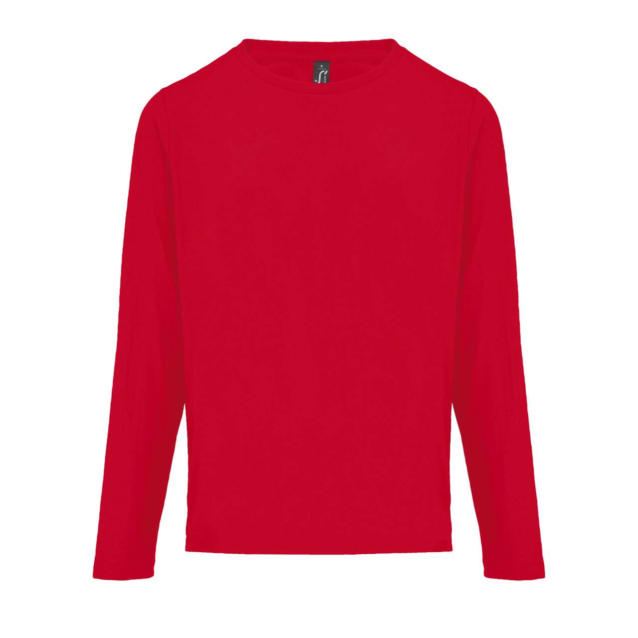 SOL'S MONARCH WOMEN - LONG SLEEVE T-SHIRT WITH ROUND NECK - Red - colorimageurl