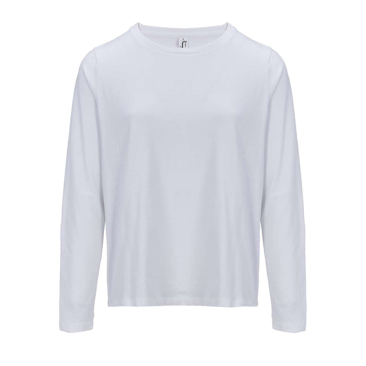 SOL'S MONARCH WOMEN - LONG SLEEVE T-SHIRT WITH ROUND NECK - White - colorimageurl