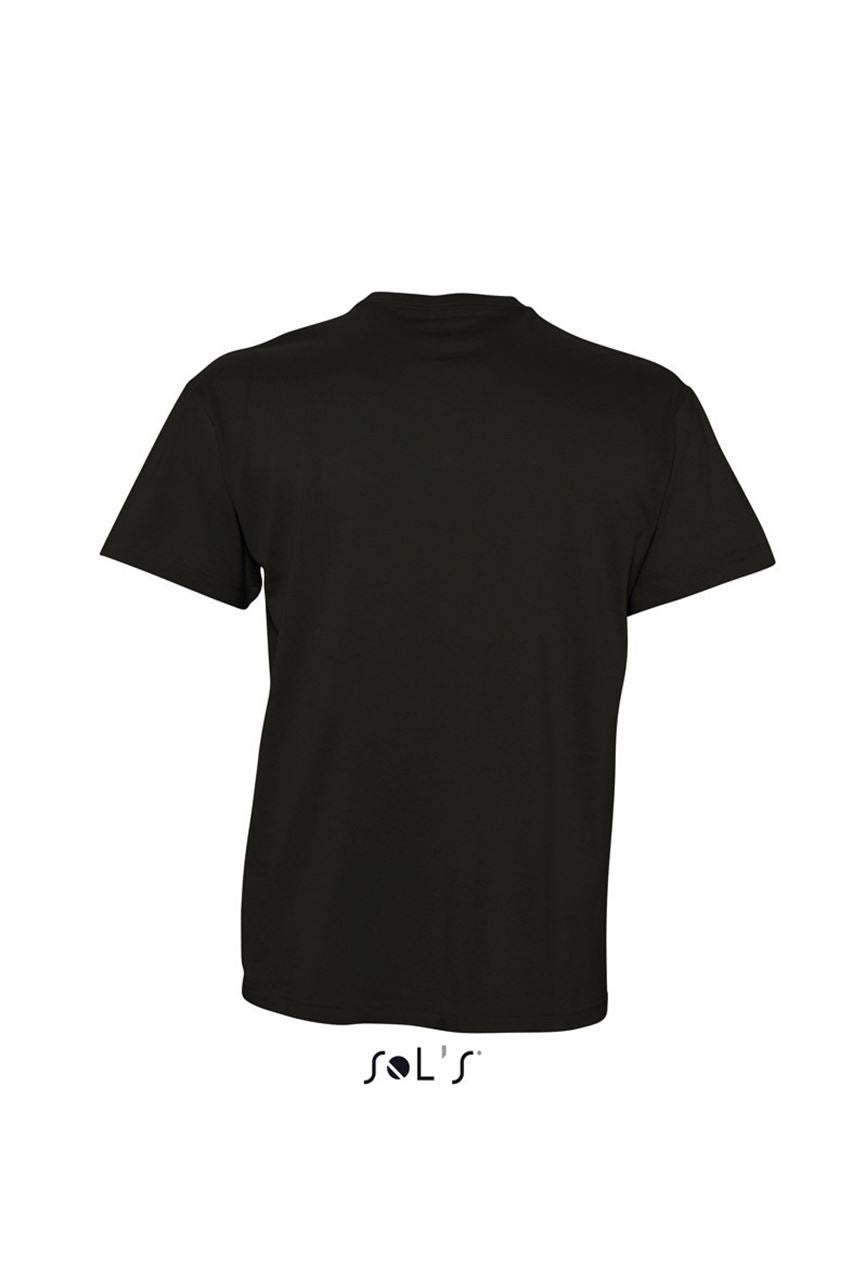 SOL'S VICTORY - MEN'S V-NECK T-SHIRT - Deep Black - Additional