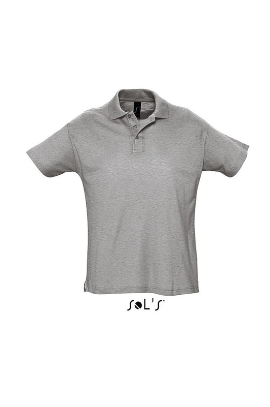 SOL'S SUMMER II - MEN'S POLO SHIRT - Grey Melange - Main