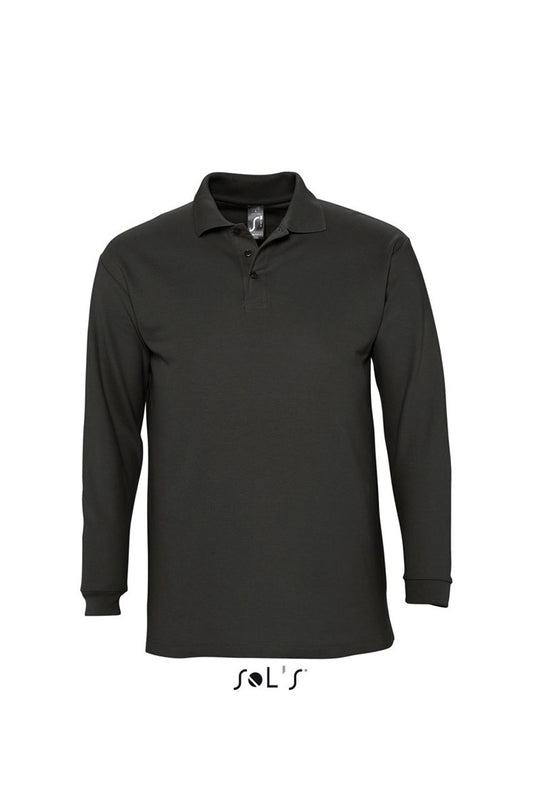 SOL'S WINTER II - MEN'S POLO SHIRT - Black - Main