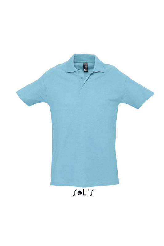 SOL'S SPRING II - MEN’S PIQUE POLO SHIRT - Atoll Blue - Main