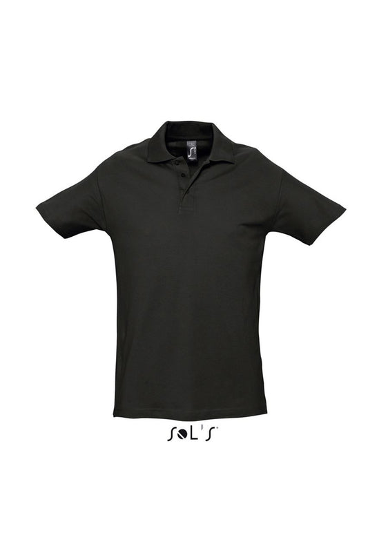 SOL'S SPRING II - MEN’S PIQUE POLO SHIRT - Black - Main