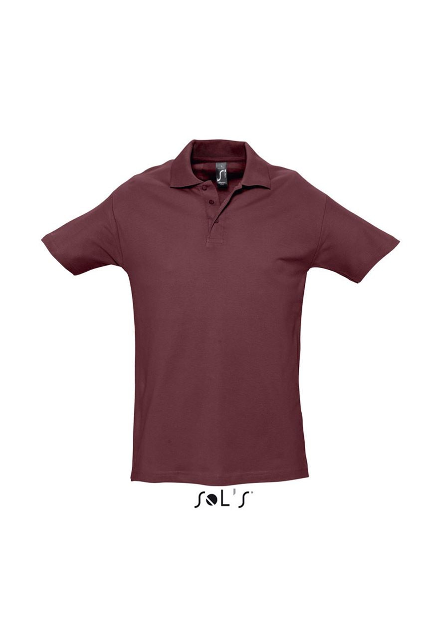 SOL'S SPRING II - MEN’S PIQUE POLO SHIRT - Burgundy - Main