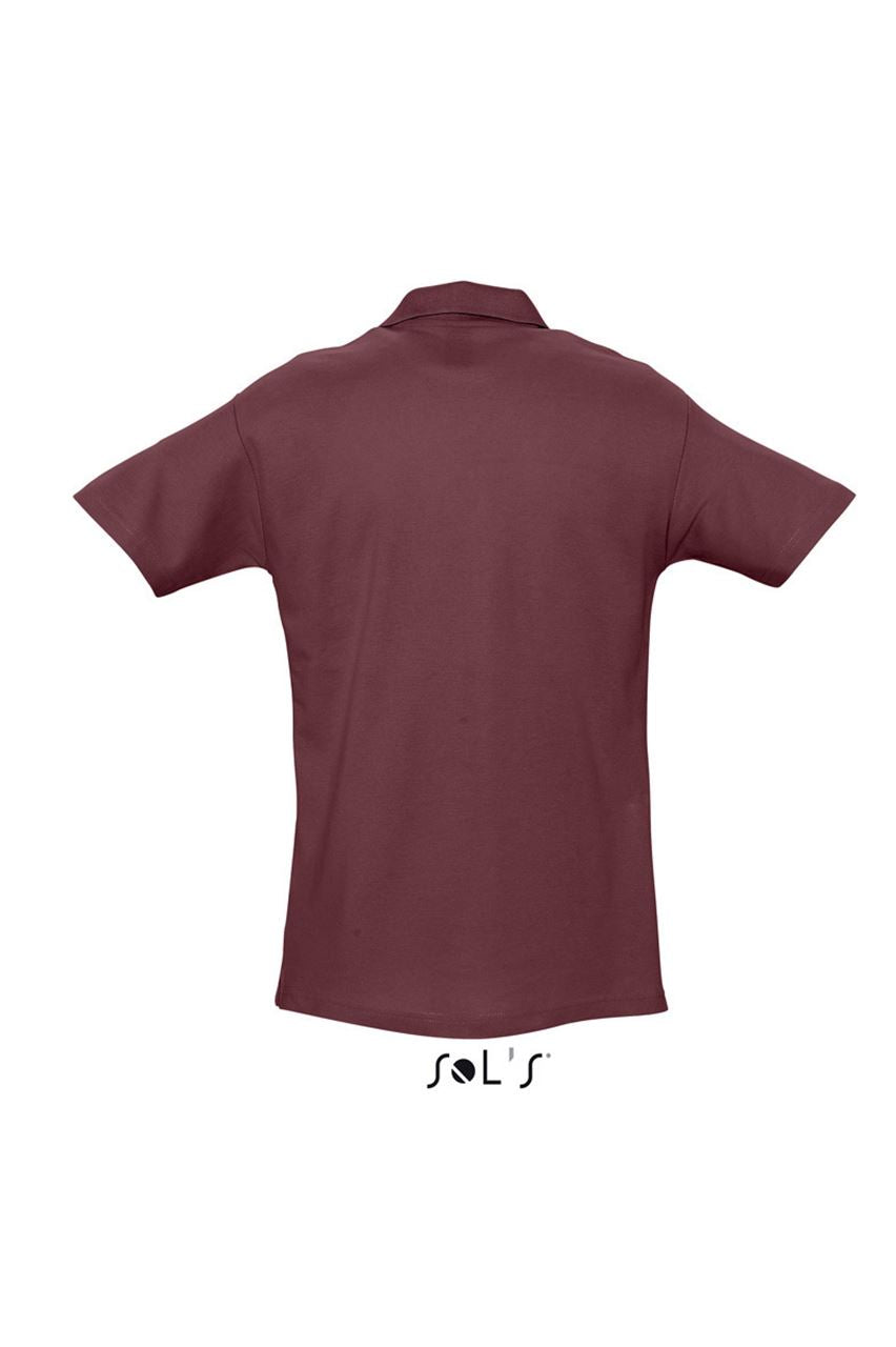 SOL'S SPRING II - MEN’S PIQUE POLO SHIRT - Burgundy - Additional
