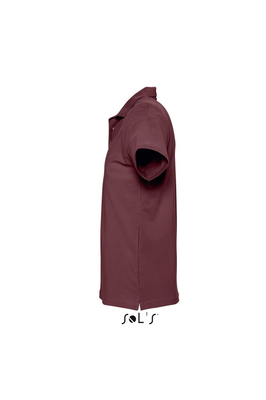 SOL'S SPRING II - MEN’S PIQUE POLO SHIRT - Burgundy - Additional