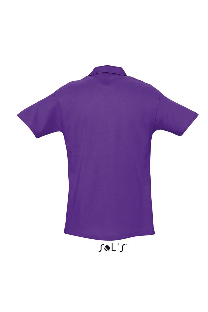 SOL'S SPRING II - MEN’S PIQUE POLO SHIRT - Dark Purple - Additional