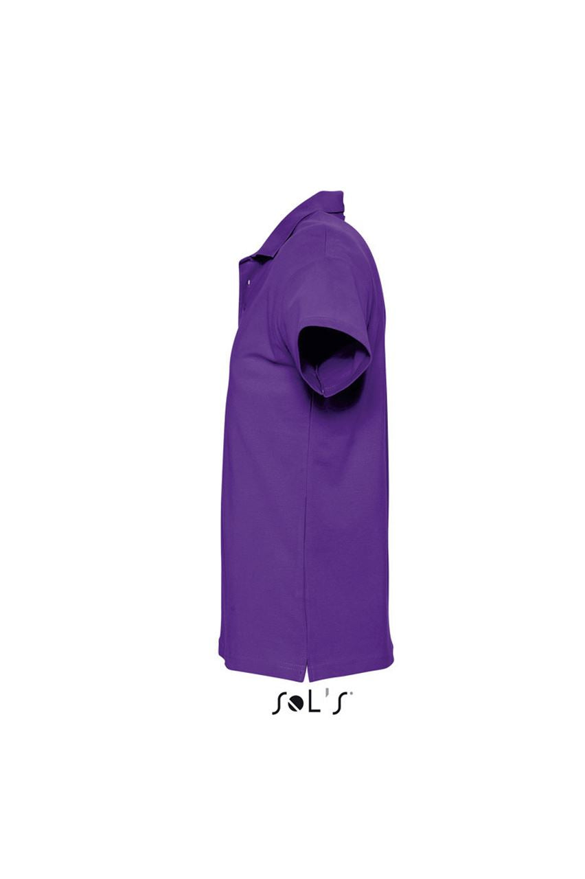 SOL'S SPRING II - MEN’S PIQUE POLO SHIRT - Dark Purple - Additional