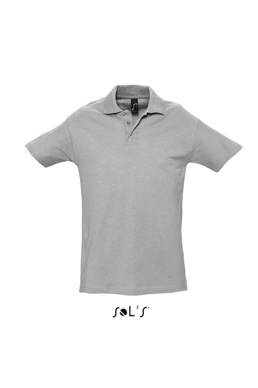 SOL'S SPRING II - MEN’S PIQUE POLO SHIRT - Grey Melange - Main