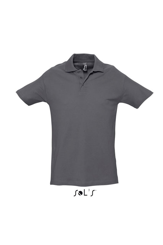 SOL'S SPRING II - MEN’S PIQUE POLO SHIRT - Mouse Grey - Main