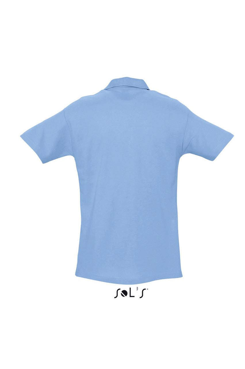 SOL'S SPRING II - MEN’S PIQUE POLO SHIRT - Sky Blue - Additional