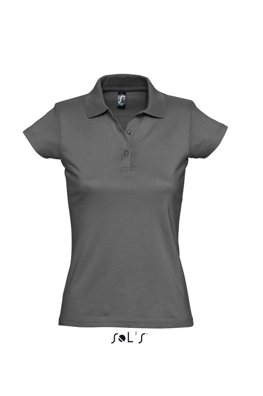 SOL'S PRESCOTT WOMEN - POLO SHIRT - Dark Grey - Main