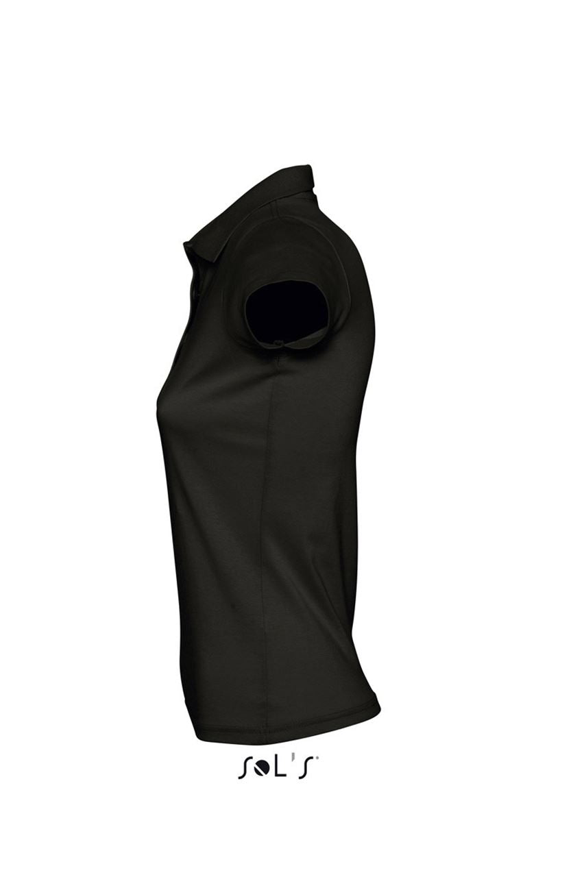 SOL'S PRESCOTT WOMEN - POLO SHIRT - Deep Black - Additional