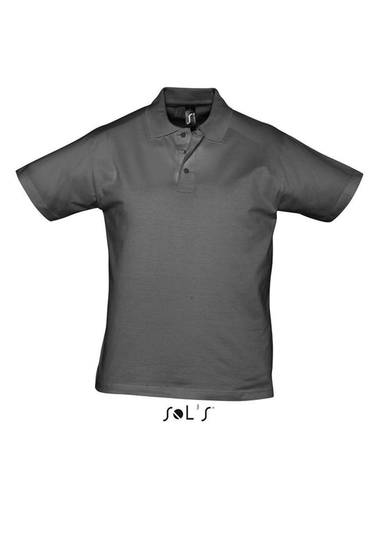 SOL'S PRESCOTT MEN - POLO SHIRT - Dark Grey - Main
