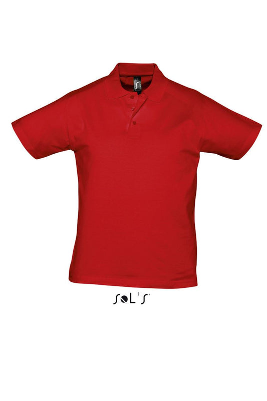 SOL'S PRESCOTT MEN - POLO SHIRT - Red - Main