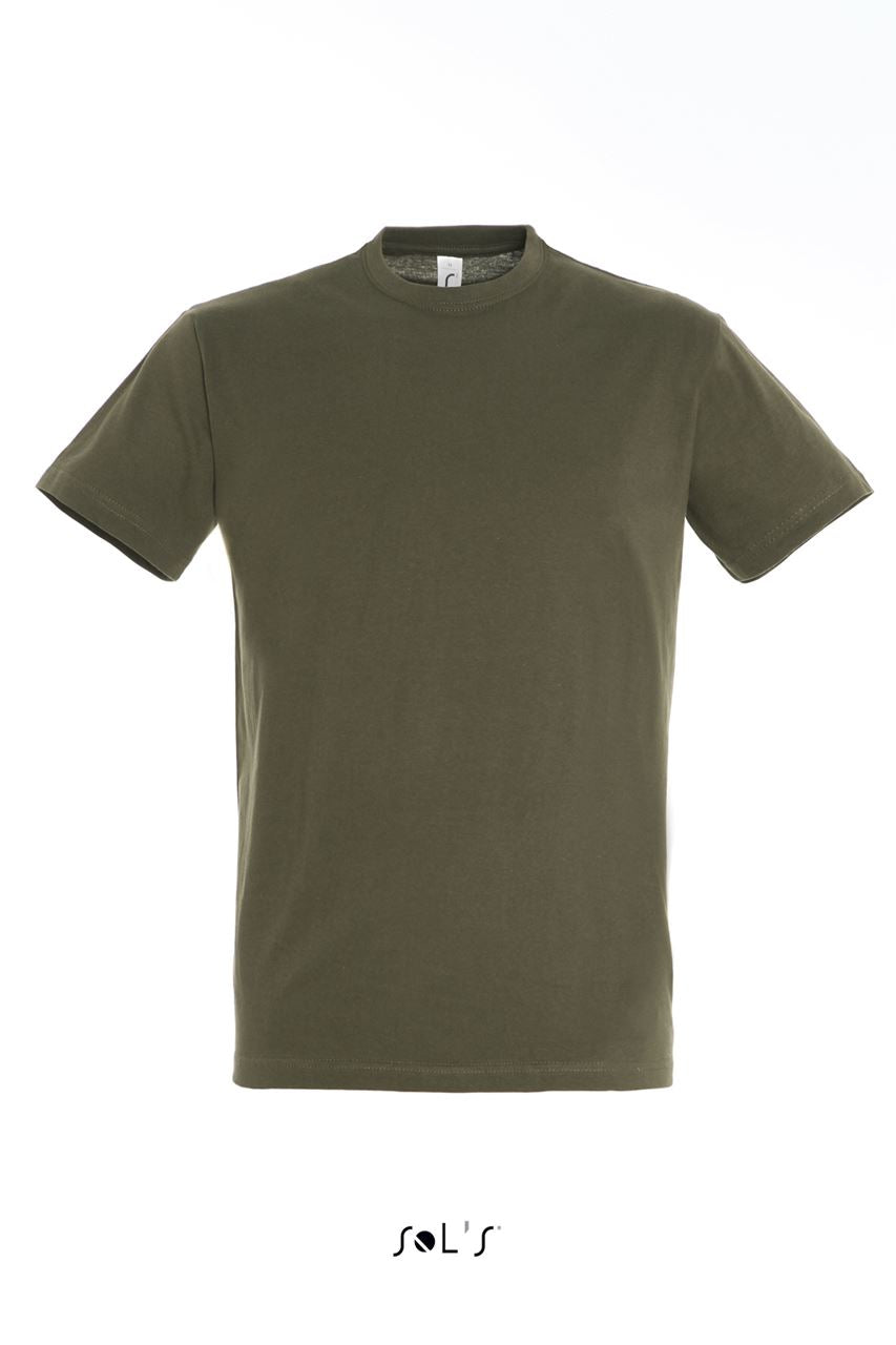 SOL'S REGENT - UNISEX ROUND COLLAR T-SHIRT - Army - Main