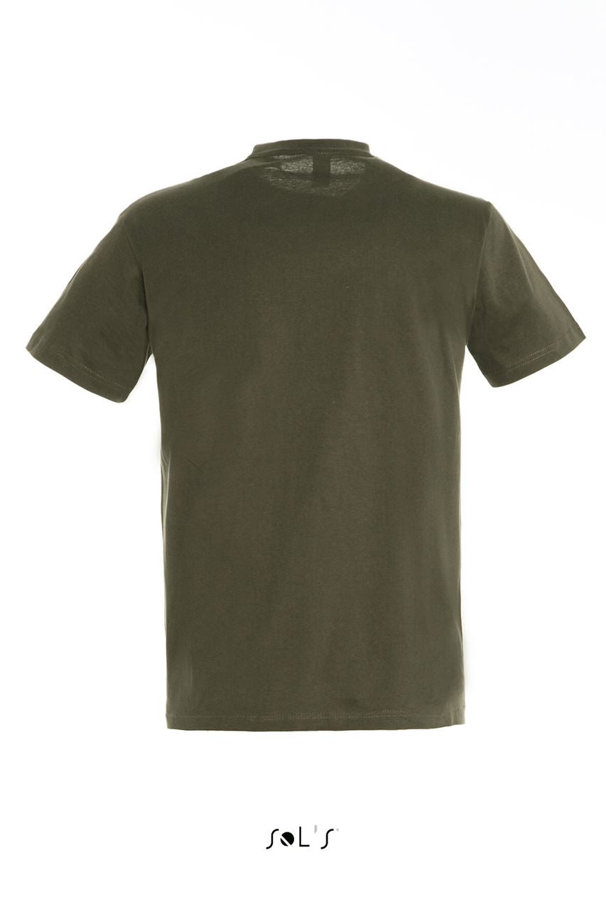 SOL'S REGENT - UNISEX ROUND COLLAR T-SHIRT - Army - Additional