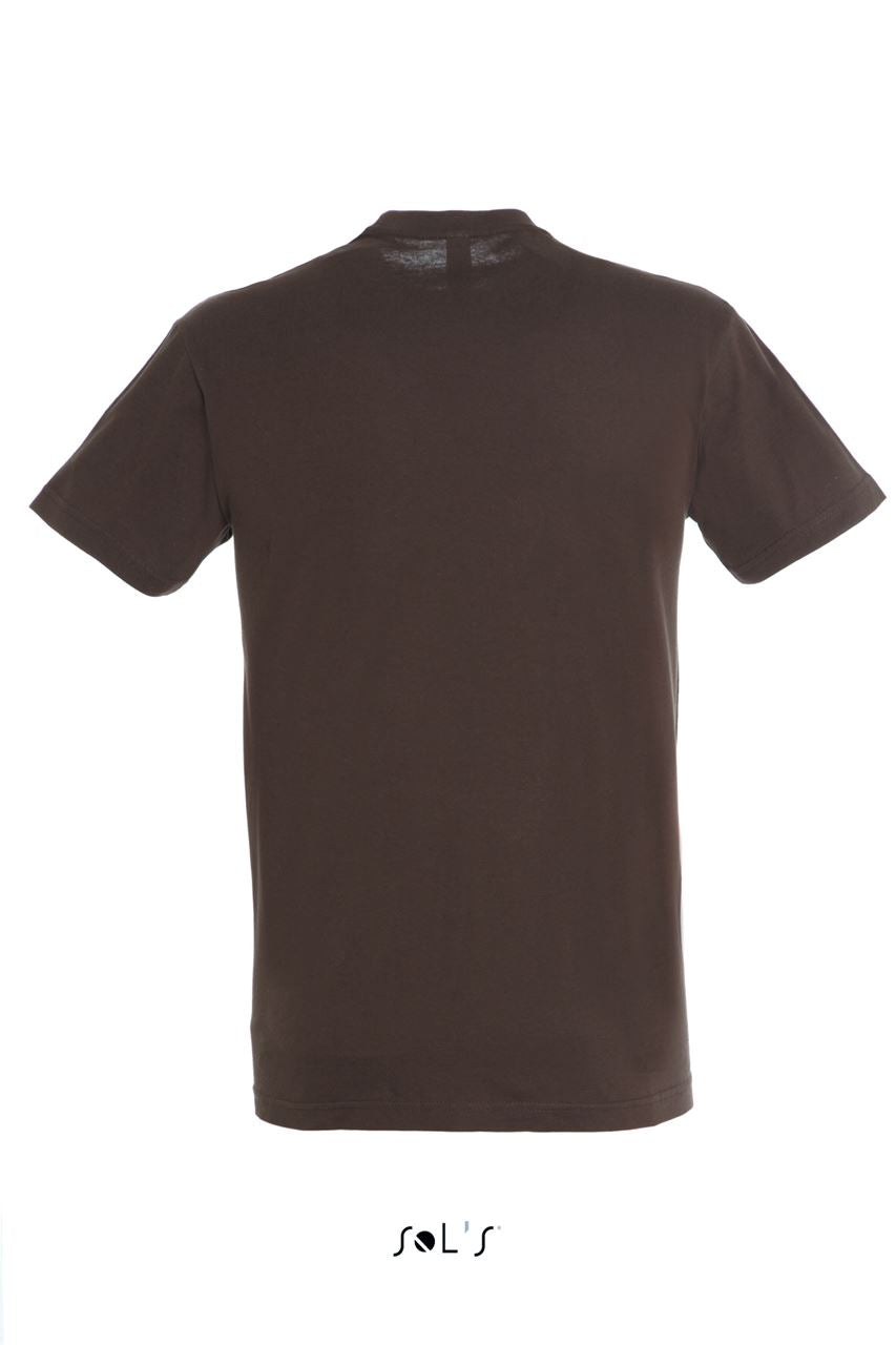 SOL'S REGENT - UNISEX ROUND COLLAR T-SHIRT - Chocolate - Additional