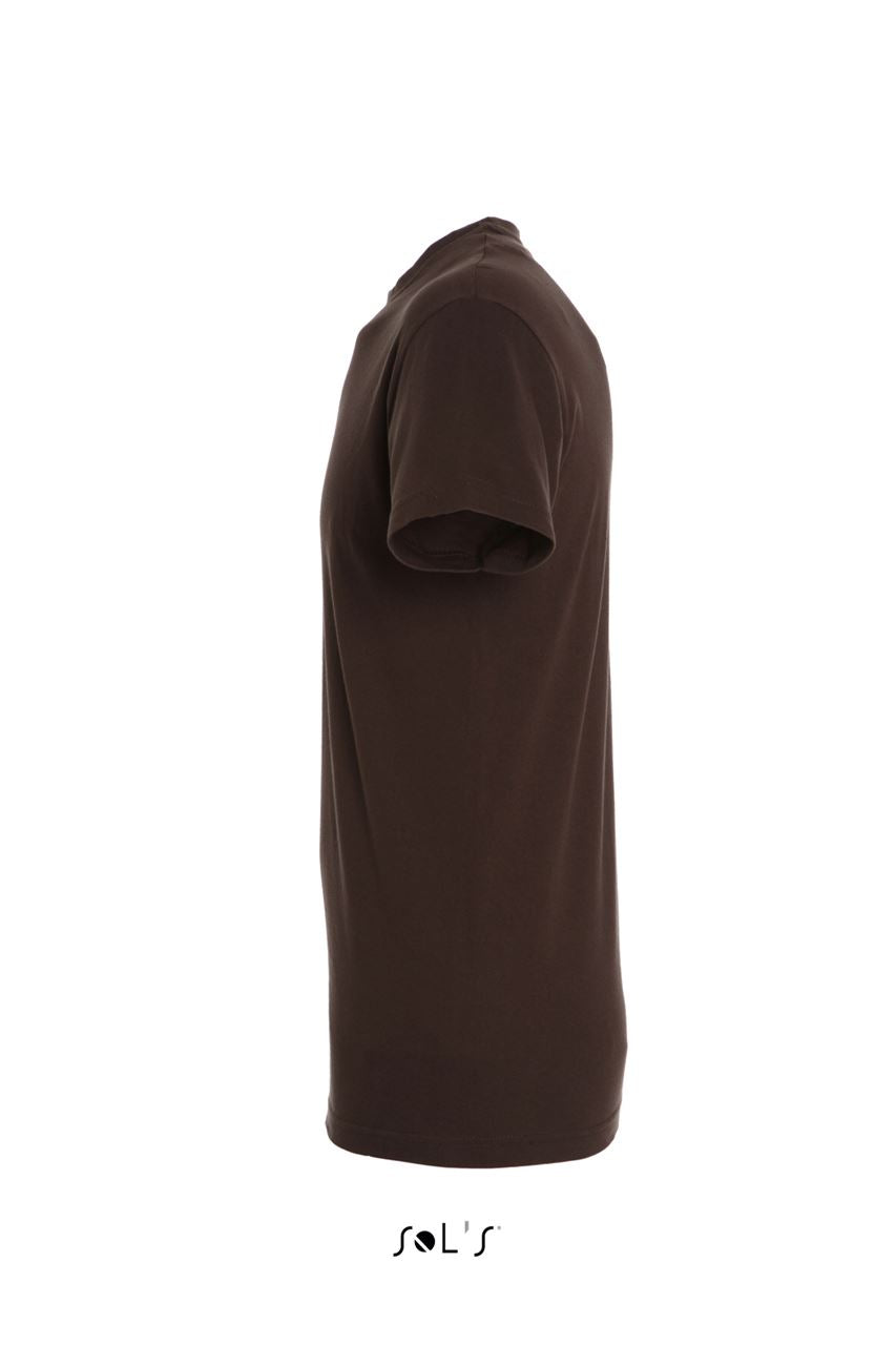 SOL'S REGENT - UNISEX ROUND COLLAR T-SHIRT - Chocolate - Additional