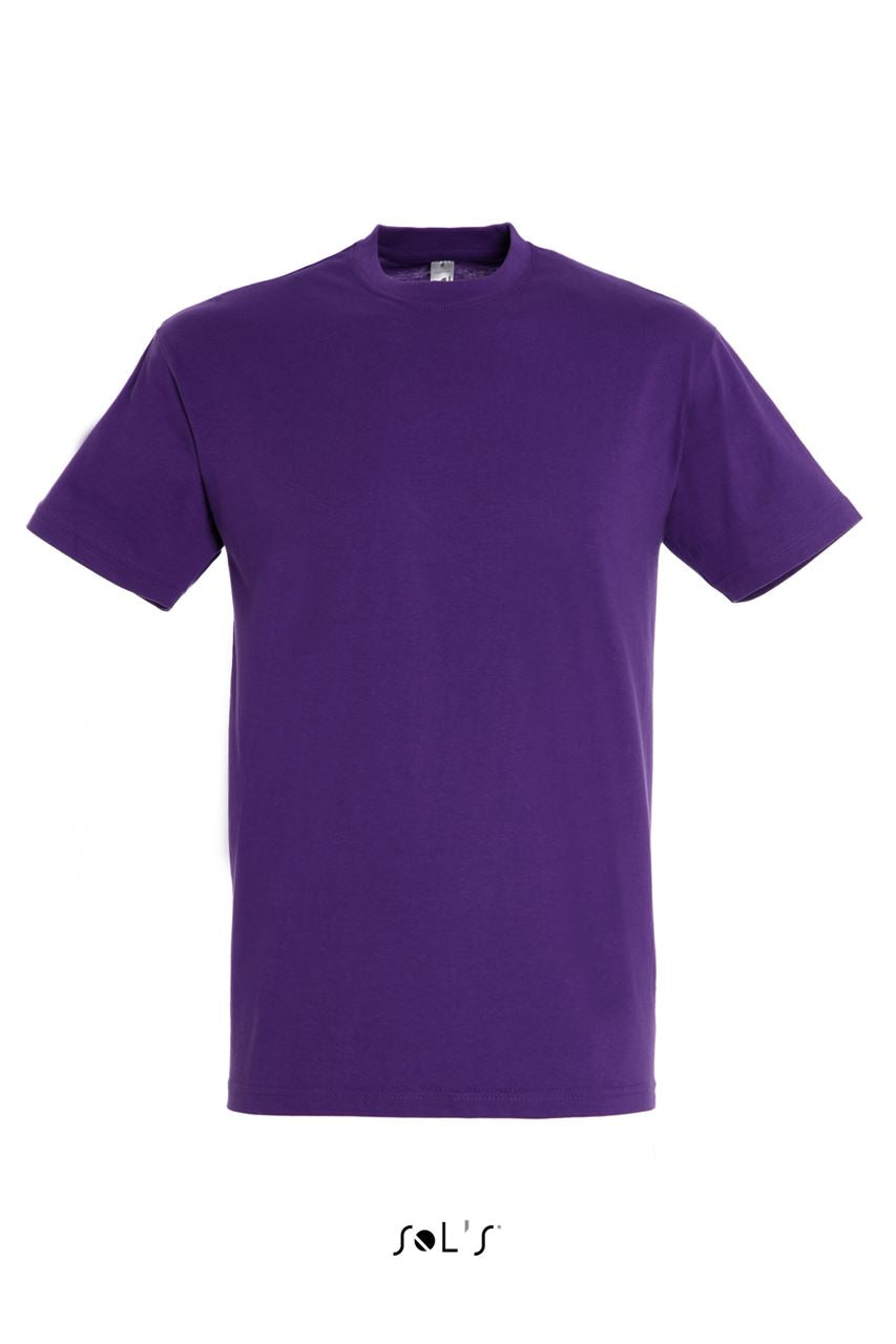 SOL'S REGENT - UNISEX ROUND COLLAR T-SHIRT - Dark Purple - Main