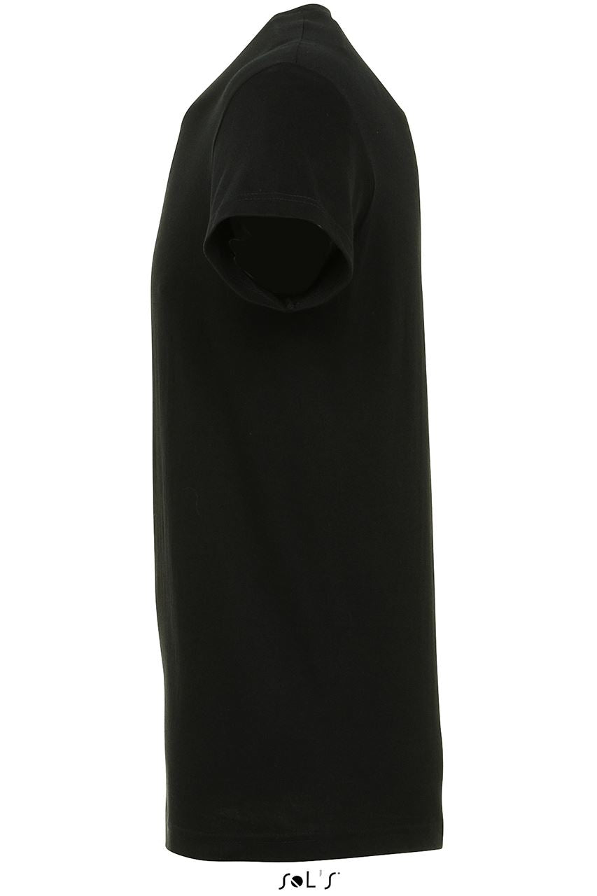 SOL'S REGENT - UNISEX ROUND COLLAR T-SHIRT - Deep Black - Additional