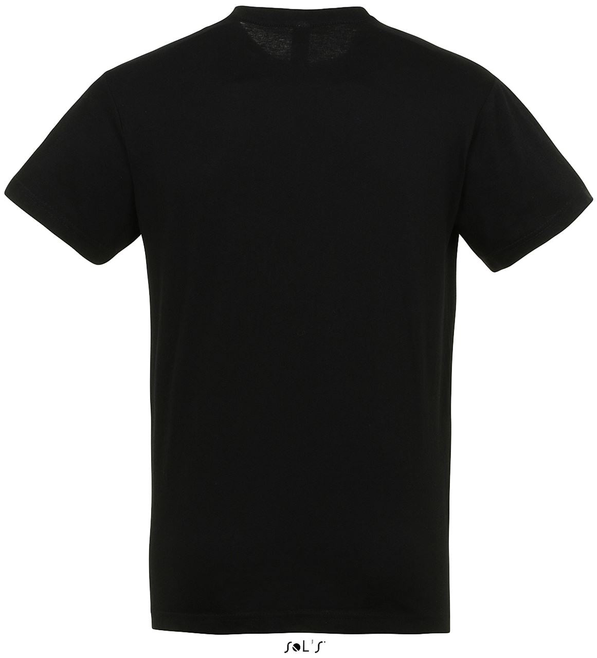 SOL'S REGENT - UNISEX ROUND COLLAR T-SHIRT - Deep Black - Additional
