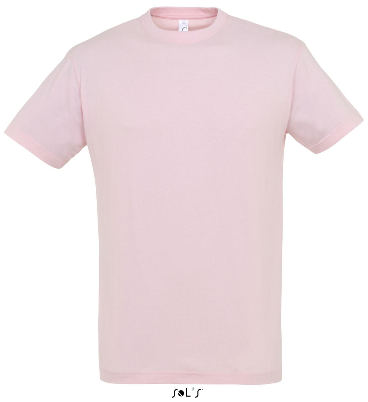 SOL'S REGENT - UNISEX ROUND COLLAR T-SHIRT - Medium Pink - Main