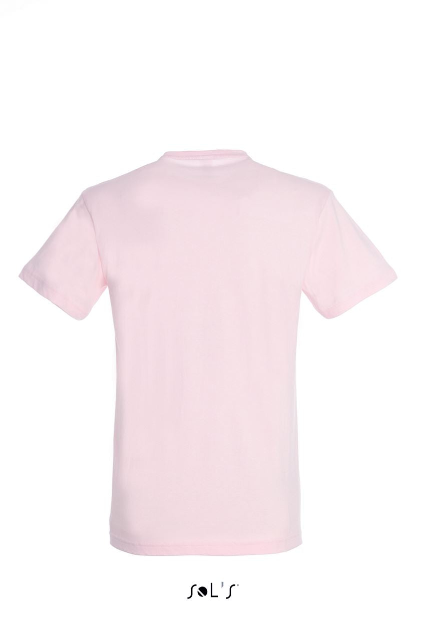 SOL'S REGENT - UNISEX ROUND COLLAR T-SHIRT - Pale Pink - Additional