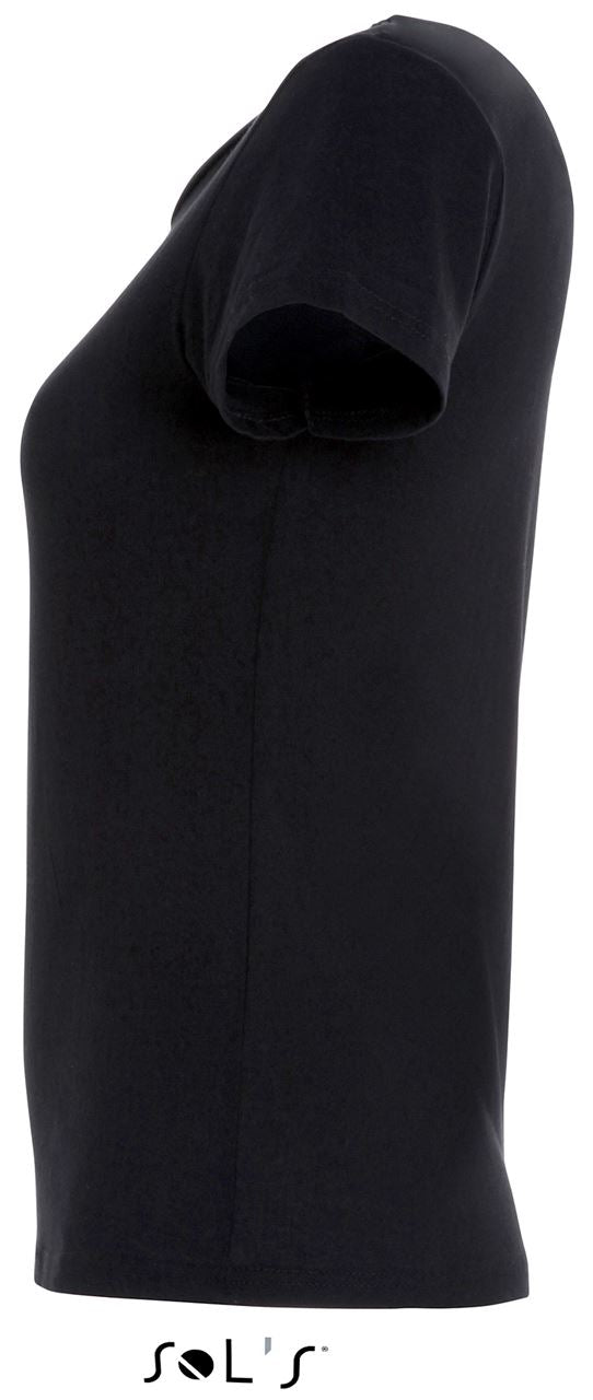 SOL'S MISS - WOMEN’S T-SHIRT - Deep Black - Additional