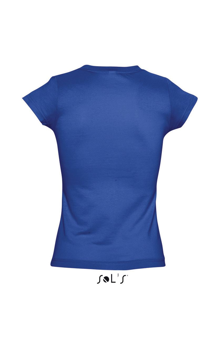 SOL'S MOON - WOMEN’S V-NECK T-SHIRT - Royal Blue - Additional