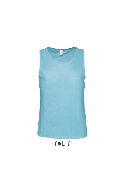 SOL'S JUSTIN - MEN'S TANK TOP - Atoll Blue - Main
