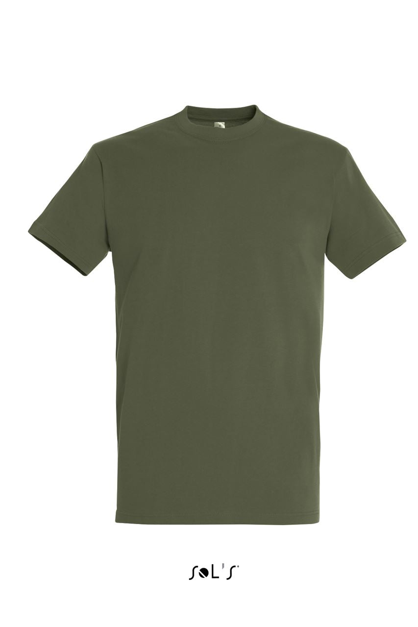 SOL'S IMPERIAL - MEN'S ROUND COLLAR T-SHIRT - Army - Main