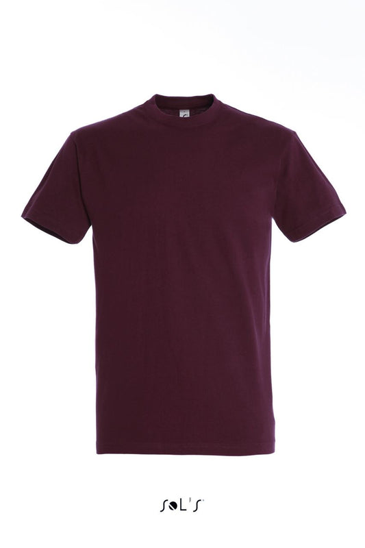 SOL'S  IMPERIAL  - MEN'S ROUND COLLAR T-SHIRT - Burgundy - Main