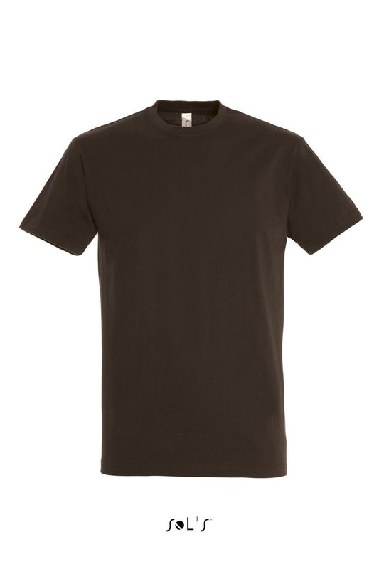 SOL'S  IMPERIAL  - MEN'S ROUND COLLAR T-SHIRT - Chocolate - Main