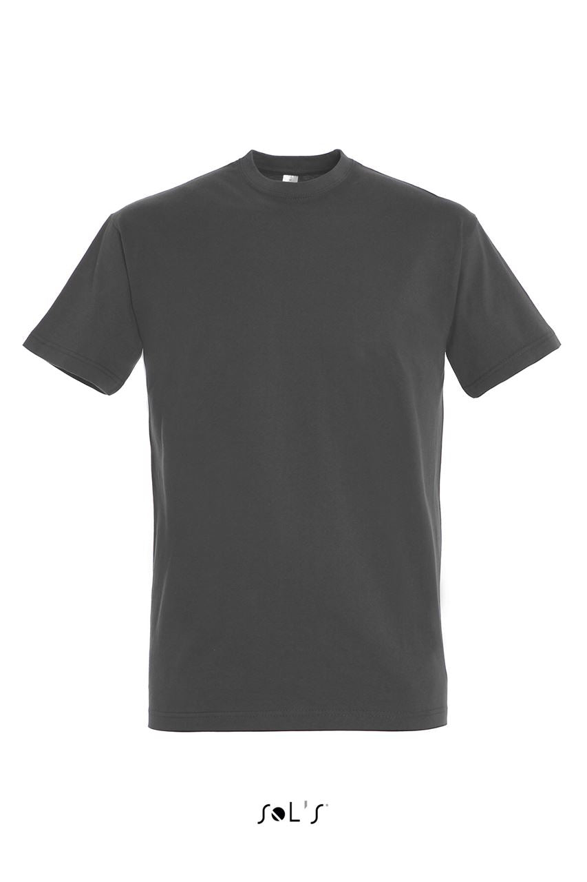SOL'S IMPERIAL - MEN'S ROUND COLLAR T-SHIRT - Dark Grey - Main