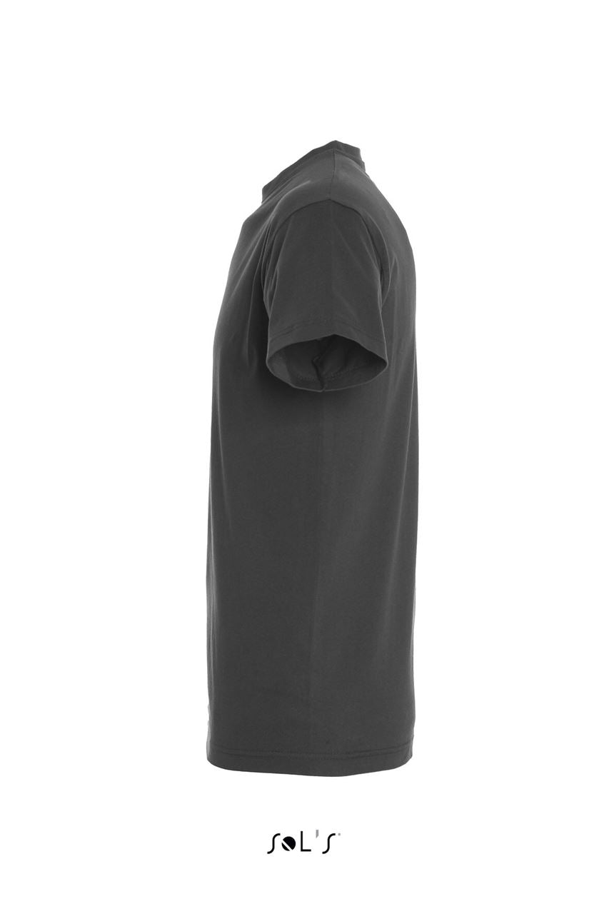 SOL'S IMPERIAL - MEN'S ROUND COLLAR T-SHIRT - Dark Grey - Additional