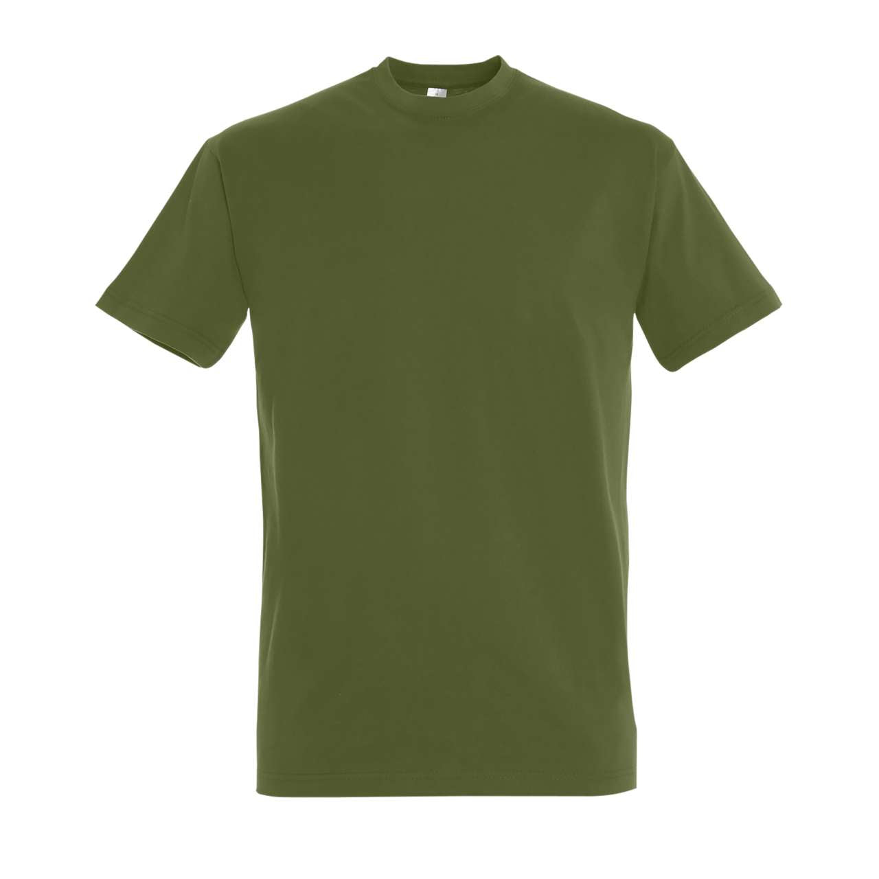 SOL'S IMPERIAL - MEN'S ROUND COLLAR T-SHIRT - Dark Khaki - Main