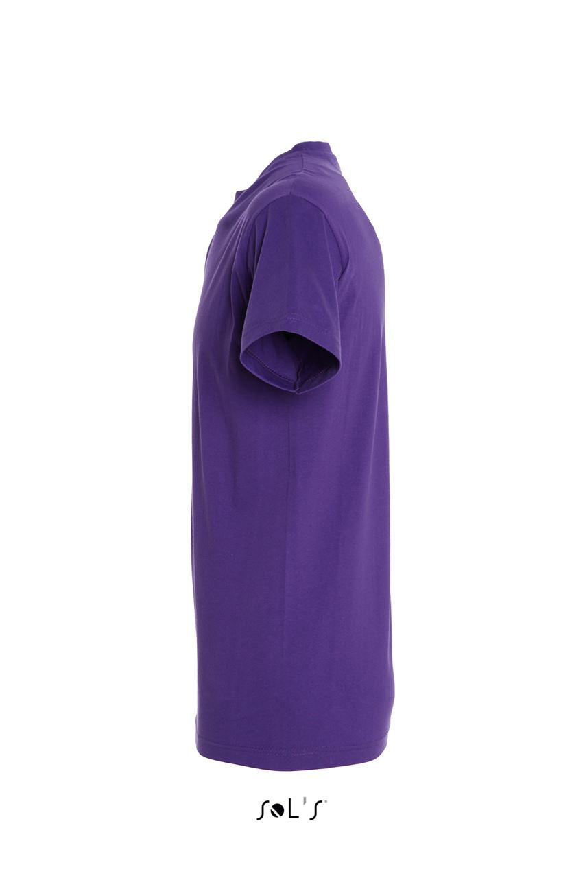 SOL'S IMPERIAL - MEN'S ROUND COLLAR T-SHIRT - Dark Purple - Additional