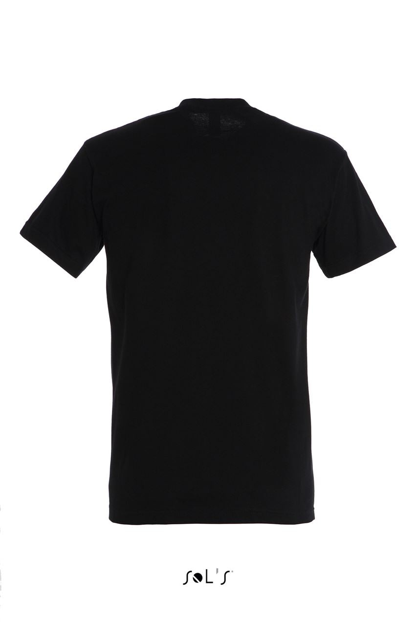SOL'S IMPERIAL - MEN'S ROUND COLLAR T-SHIRT - Deep Black - Additional