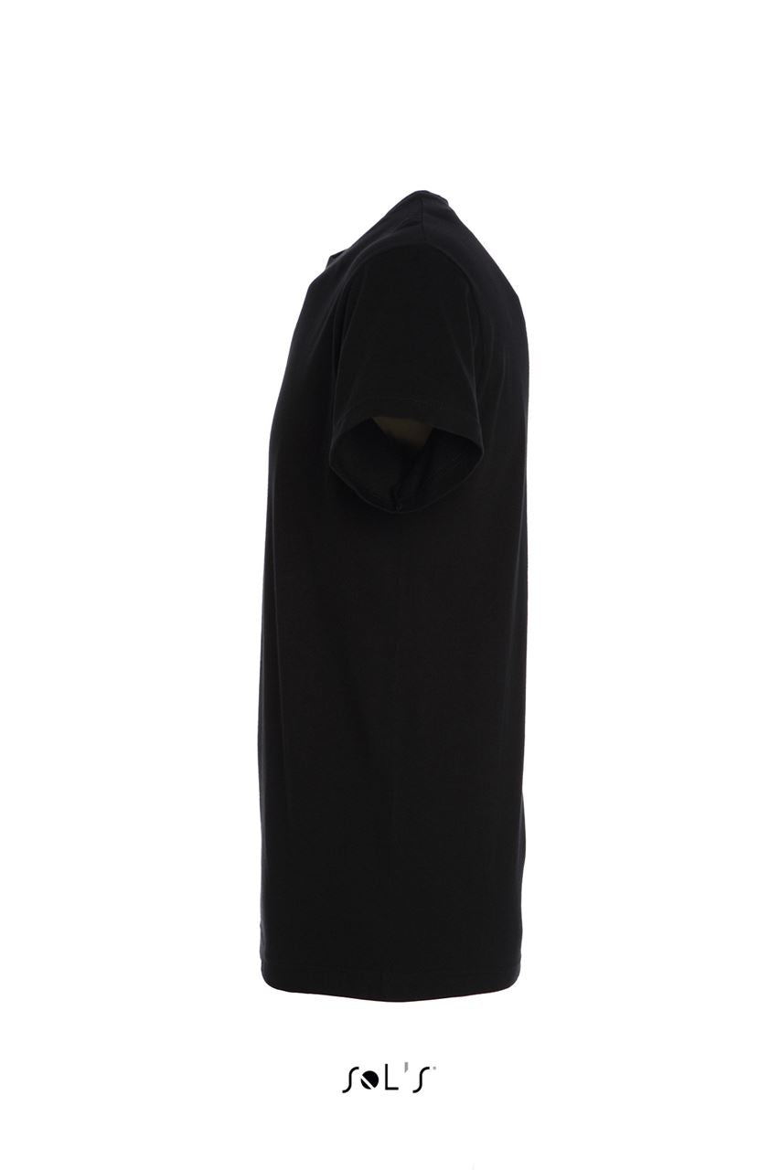 SOL'S IMPERIAL - MEN'S ROUND COLLAR T-SHIRT - Deep Black - Additional