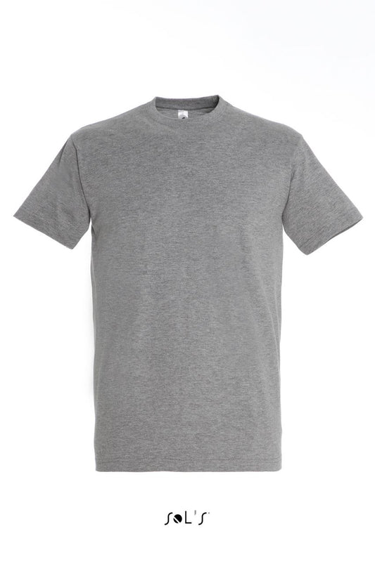 SOL'S  IMPERIAL  - MEN'S ROUND COLLAR T-SHIRT - Grey Melange - Main