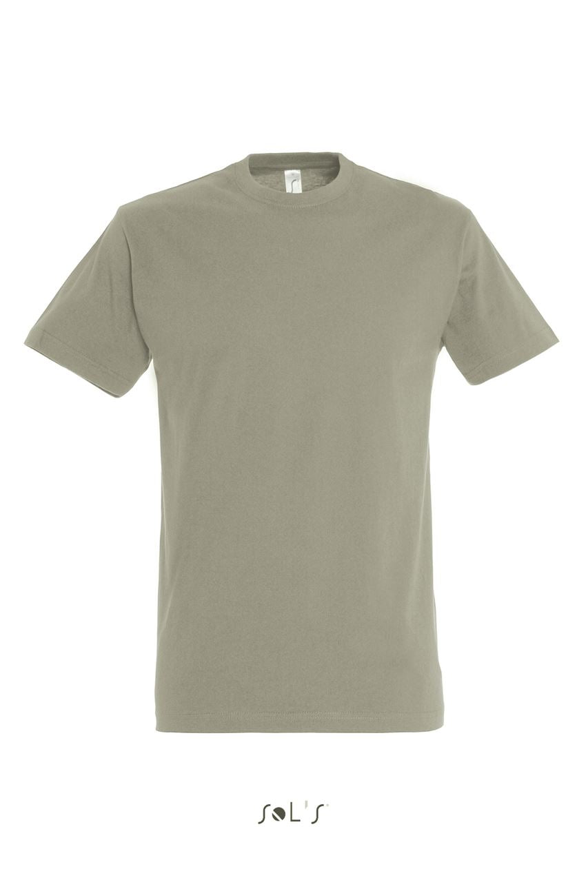 SOL'S IMPERIAL - MEN'S ROUND COLLAR T-SHIRT - Khaki - Main